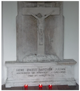Tombstone of Julian of Norwich