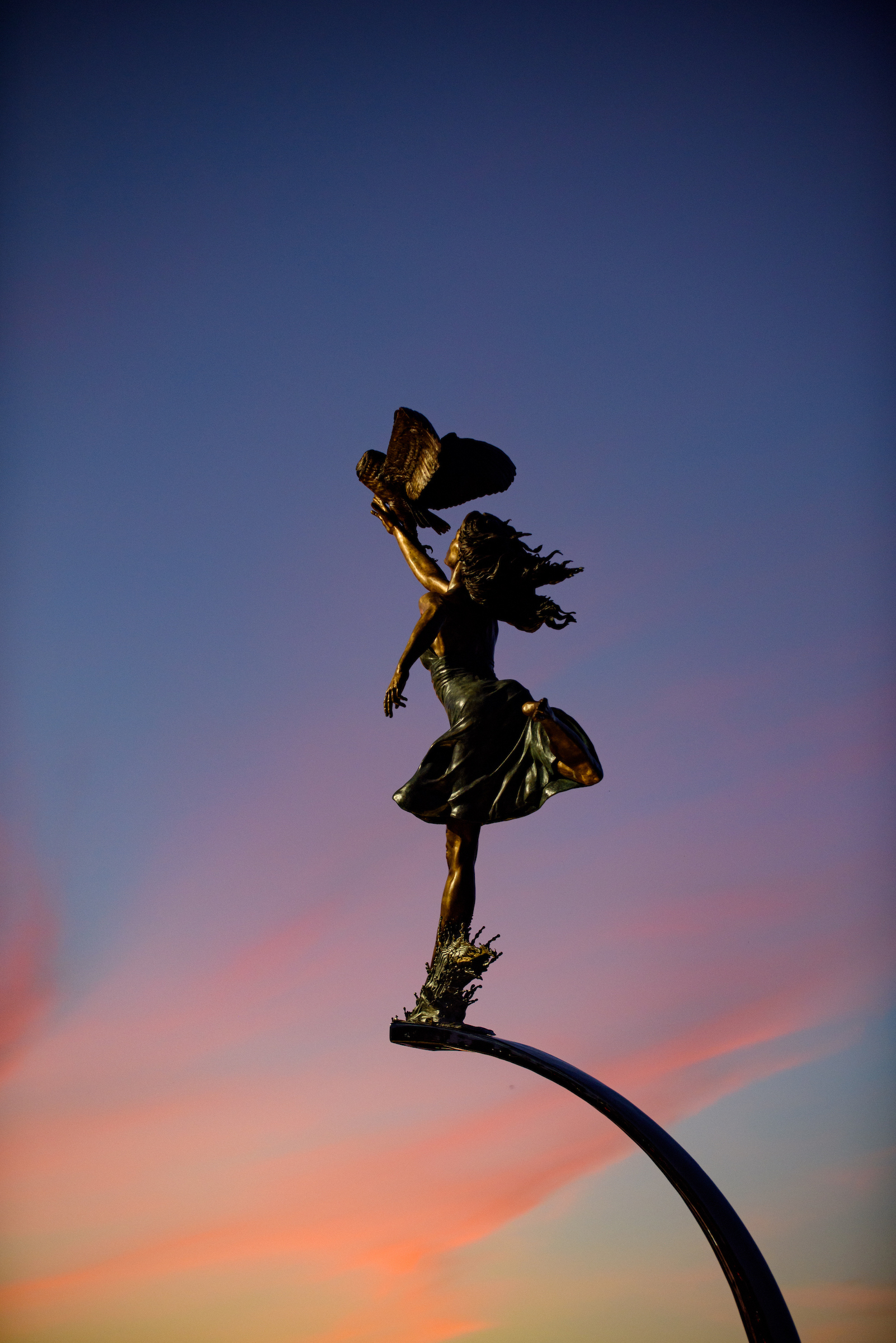 Minerva Statue at Tuscaloosa Riverwalk