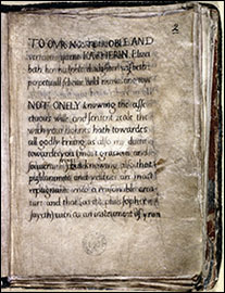Elizabeth's Preface/Letter to Katherine Parr (1544)