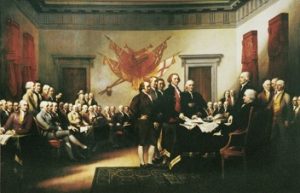 The Declaration of Independence by John Trumbull 1817