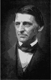 Portrait of Ralph Waldo Emerson 1857