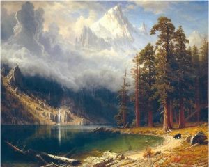 Mount Corcoran af Albert Bierstadt