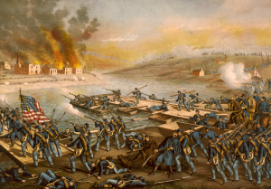 Battle of Fredericksburg painting